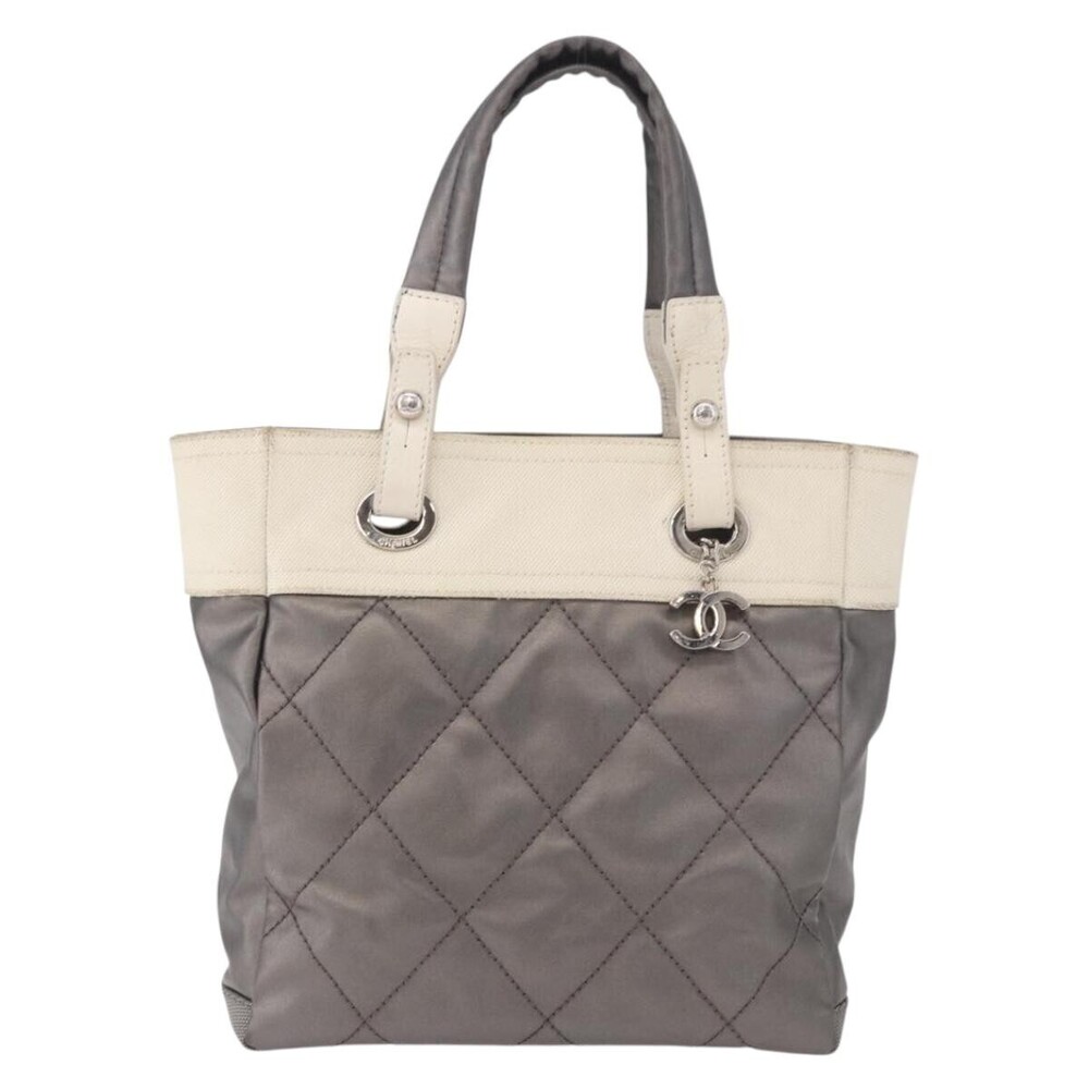 Chanel Biarritz Quilted Canvas Small